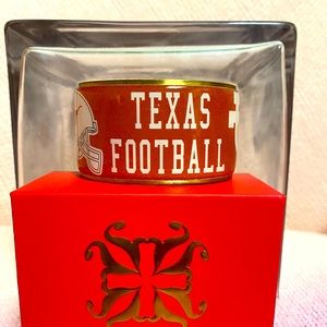 CUSTOM Texas Longhorn Rustic Cuff Bracelet